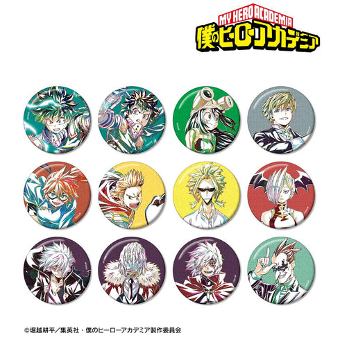『僕のヒーローアカデミア』トレーディング Ani-Art 第6弾 グリッター缶バッジ ver.A(単位/BOX)【202508再販】